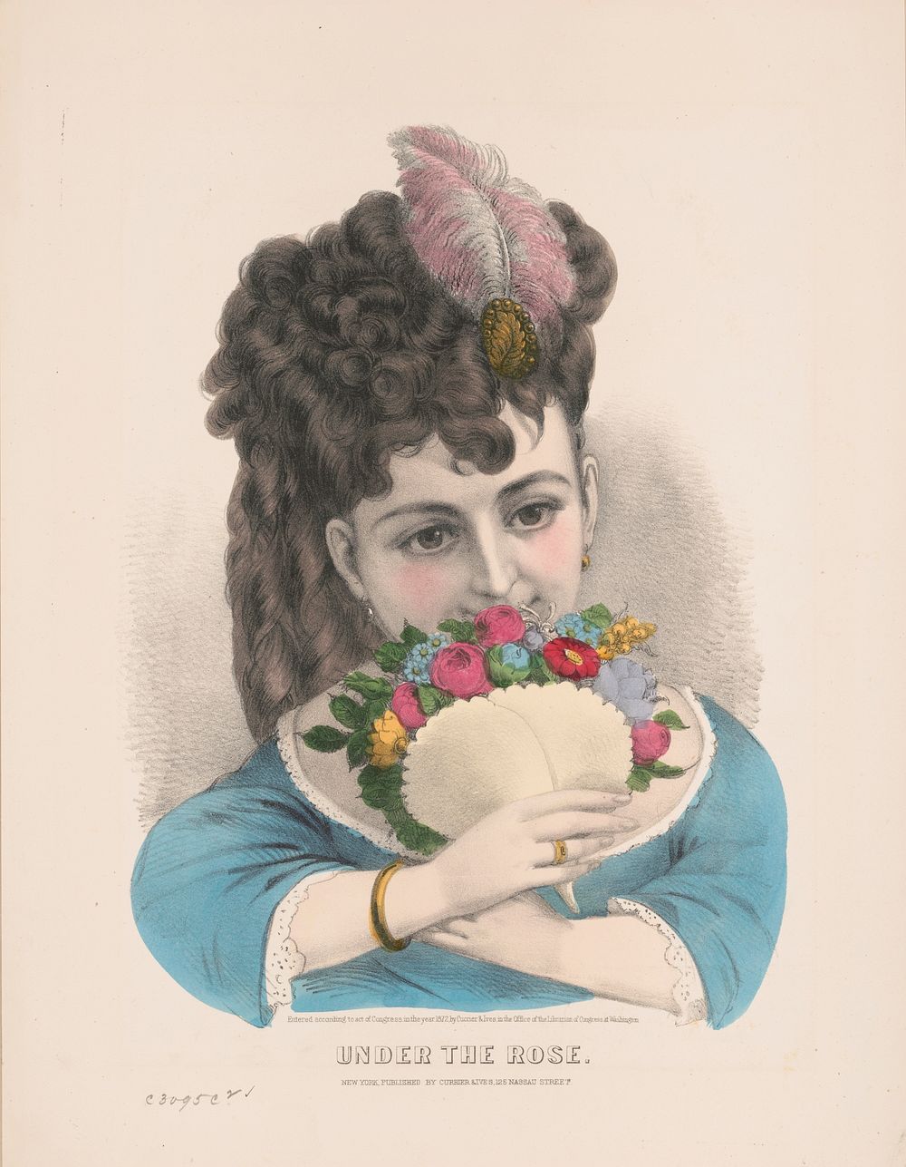 Under the rose (1872) by Currier & Ives