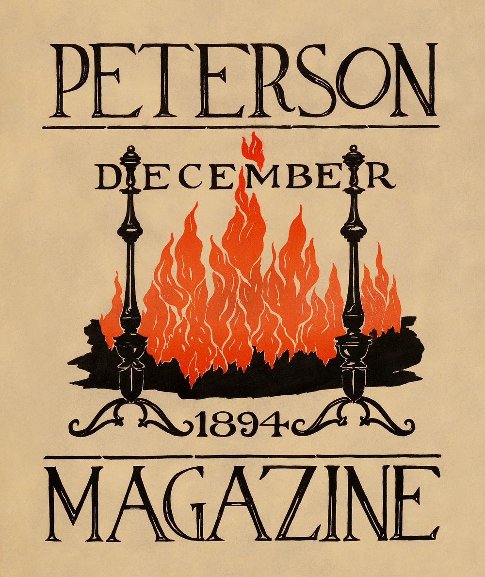 Peterson magazine (1894). Original public domain image from the Library of Congress. Digitally enhanced by rawpixel.