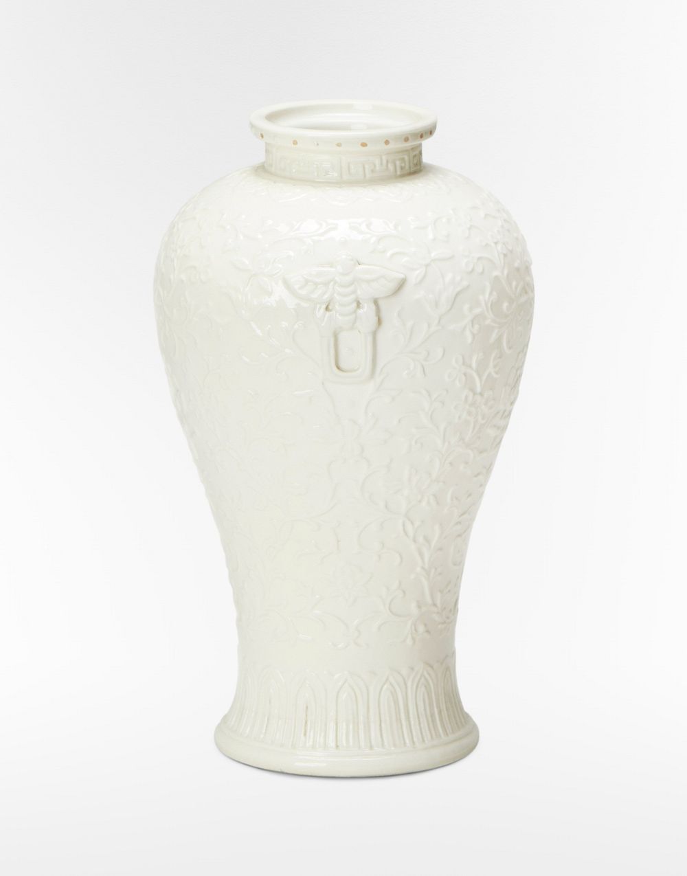White porcelain vase. Original from the Minneapolis Institute of Art.