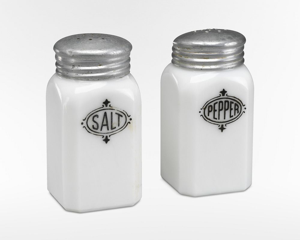 Salt and pepper bottles. Original from the Minneapolis Institute of Art.