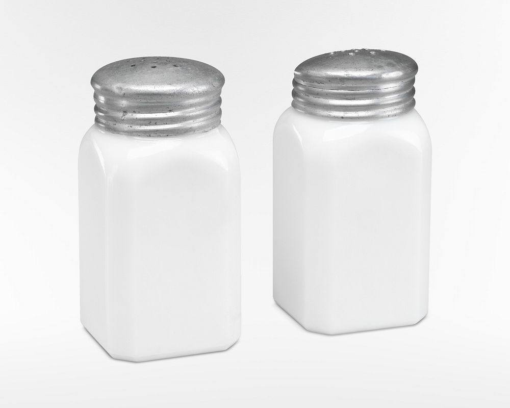 Salt and pepper bottles.    Remastered by rawpixel