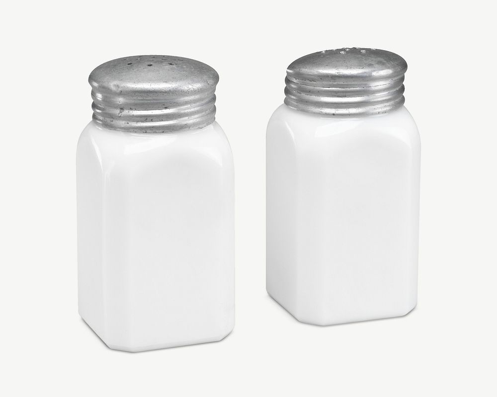 Salt and pepper bottles clipart psd.    Remastered by rawpixel