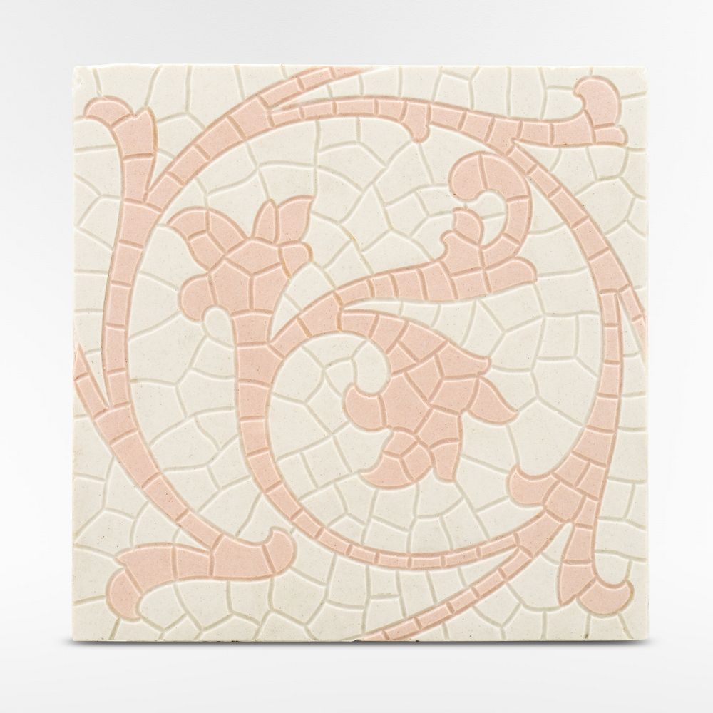 White mosaic tile. Original from the Minneapolis Institute of Art.