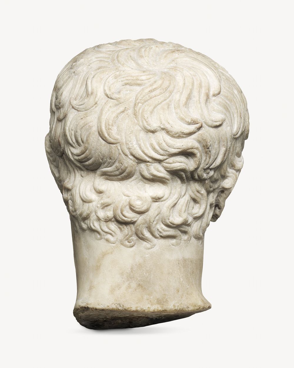 Marble head of a youth (A.D. 41–54). Original public domain image from The MET Museum. Digitally enhanced by rawpixel.