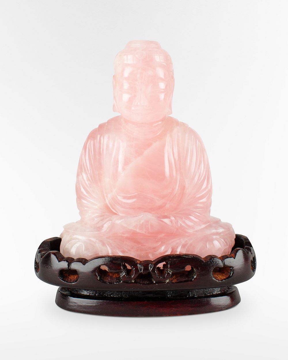 Seated Buddha (19th&ndash;early 20th century) sculpture. Original public domain image from the Saint Louis Art Museum.…