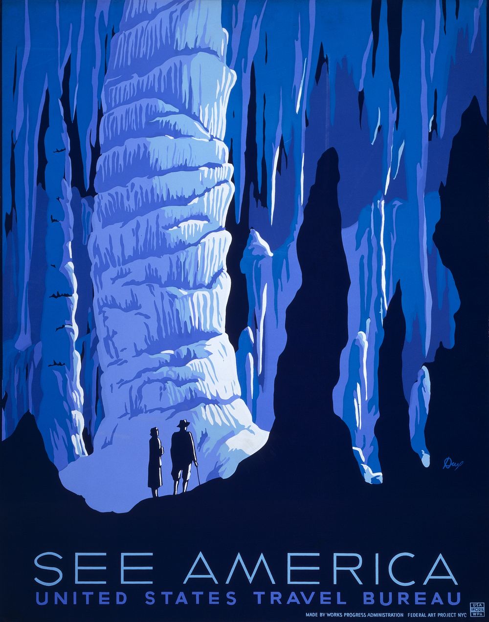 See America (1936) travel poster by Alexander Dux. Original public domain image from the Library of Congress. Digitally…