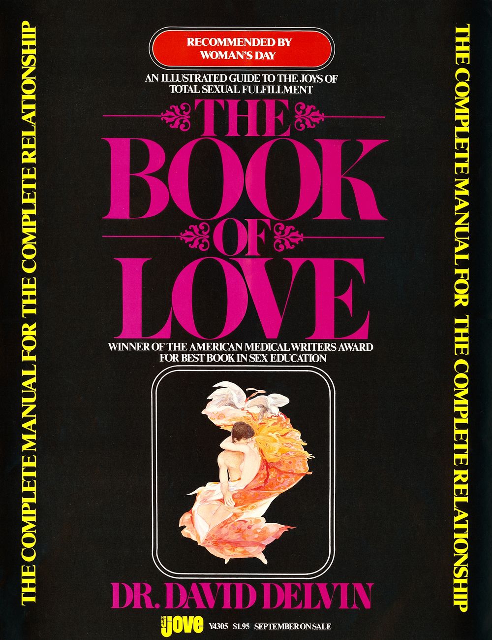 The book of love by Dr. David Delvin (1977) vintage poster by Jove/HBJ. Original public domain image from the Library of…