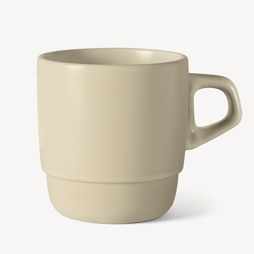 Minimal cup mockup design resource psd