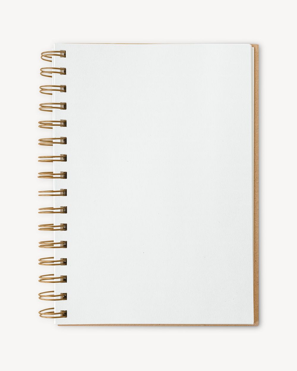 Blank notebook mockup psd