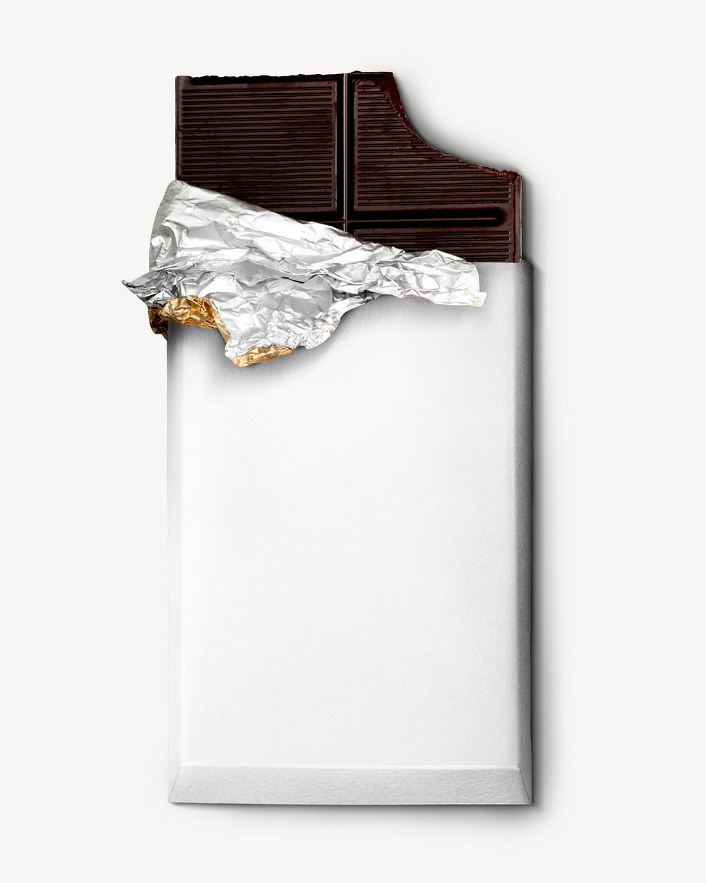 Chocolate packaging mockup psd