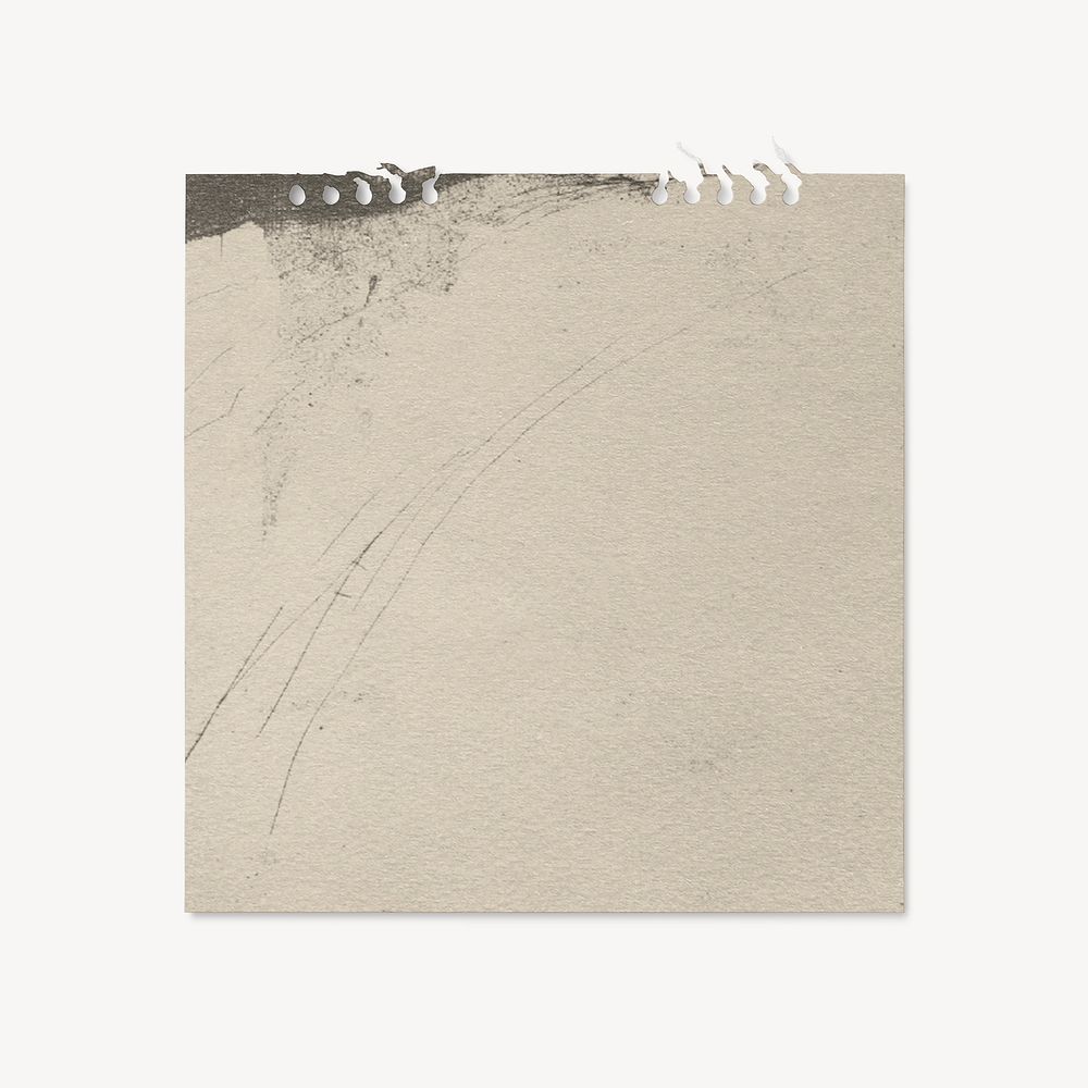 Vintage beige paper collage element Premium Photo rawpixel