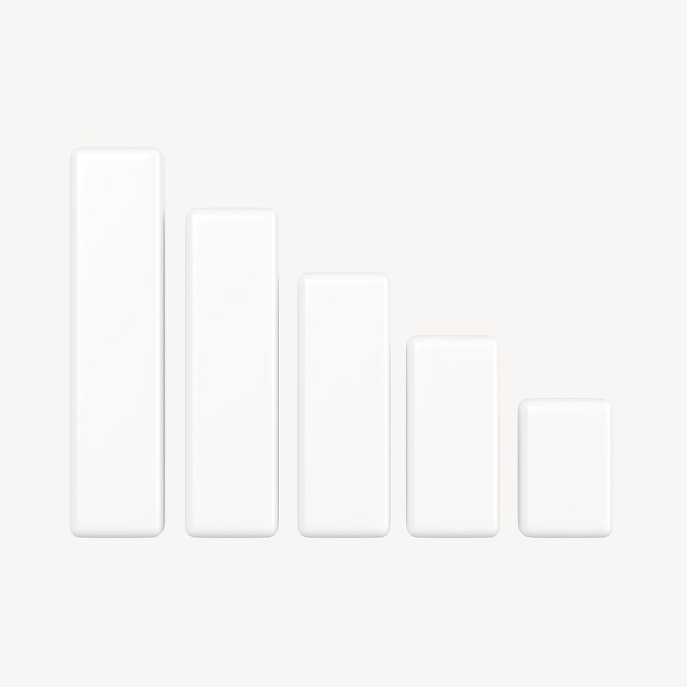 minimal-bar-graph-3d-rendered-premium-psd-rawpixel