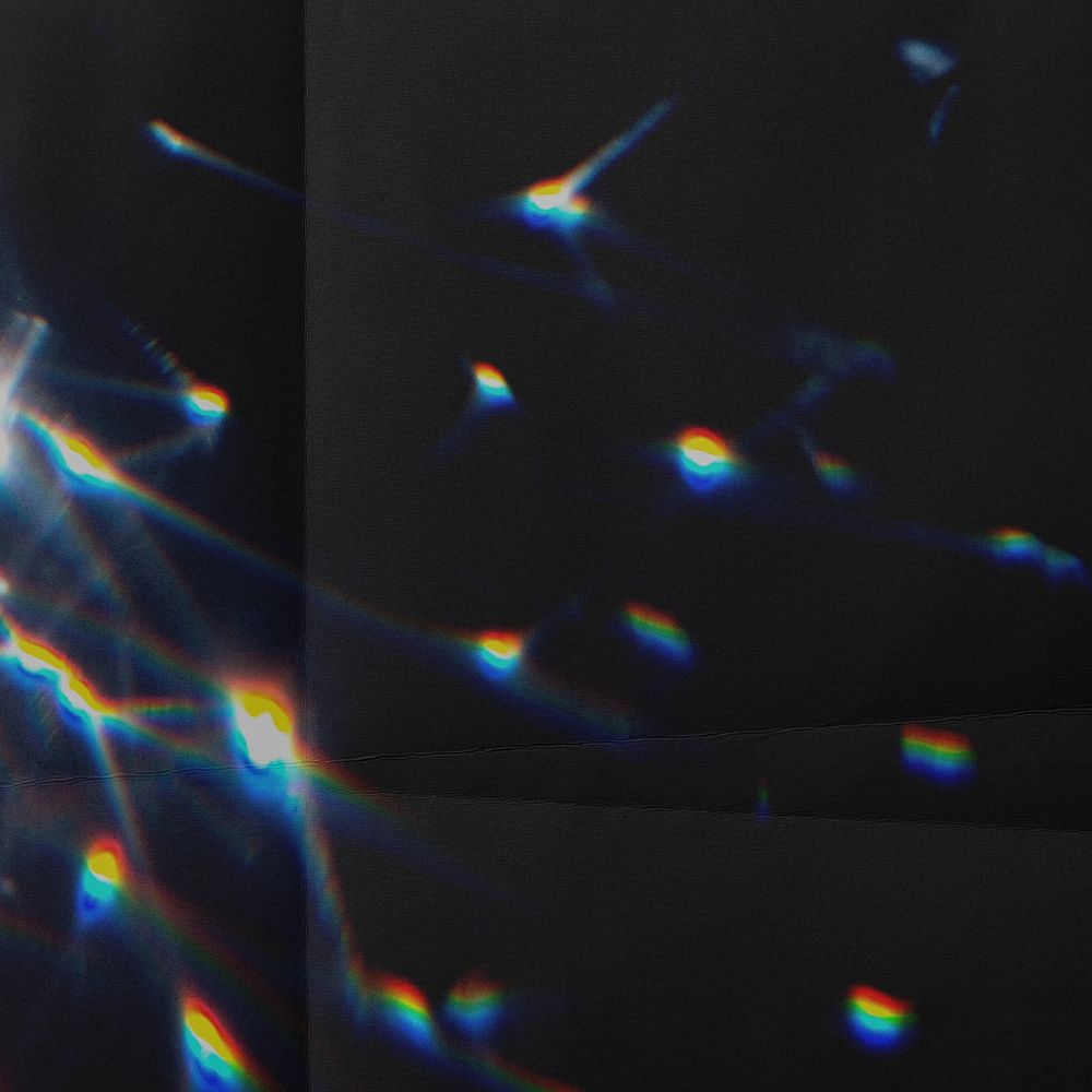 Crystal light leak background, prism design design