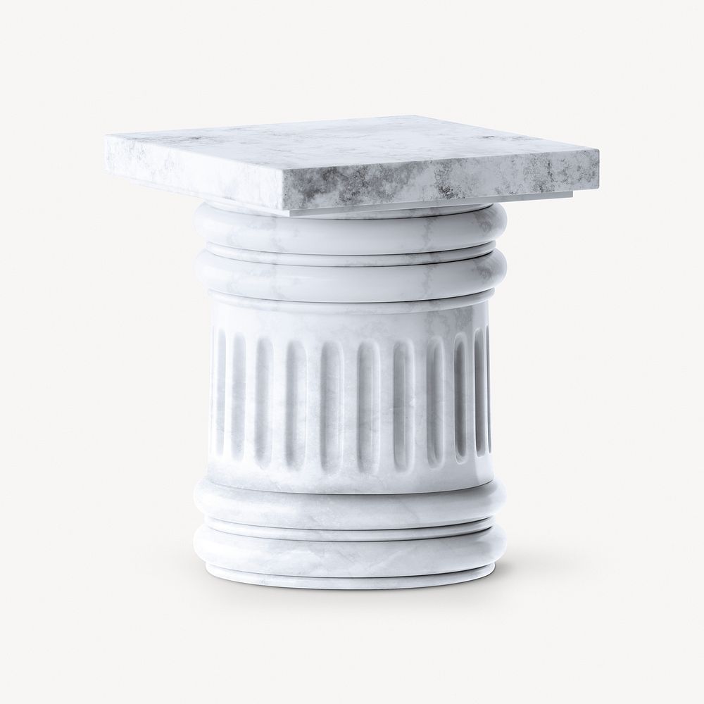 Greek podium, aesthetic product display