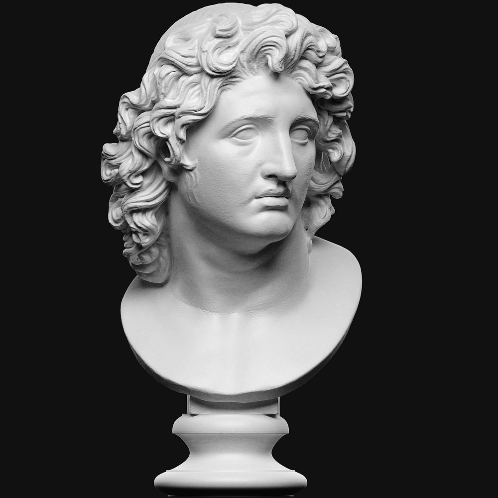 Ideal portrait of Alexander the Great as Helios