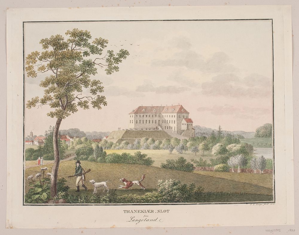 Tranekær Castle on Langeland by Søren L. Lange