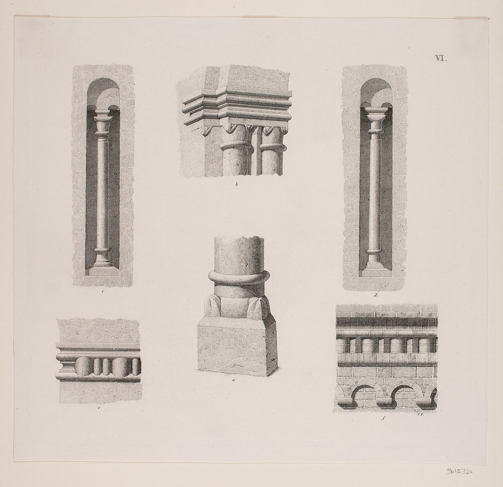 "The royal graves in Ringsted Church".Plate VI