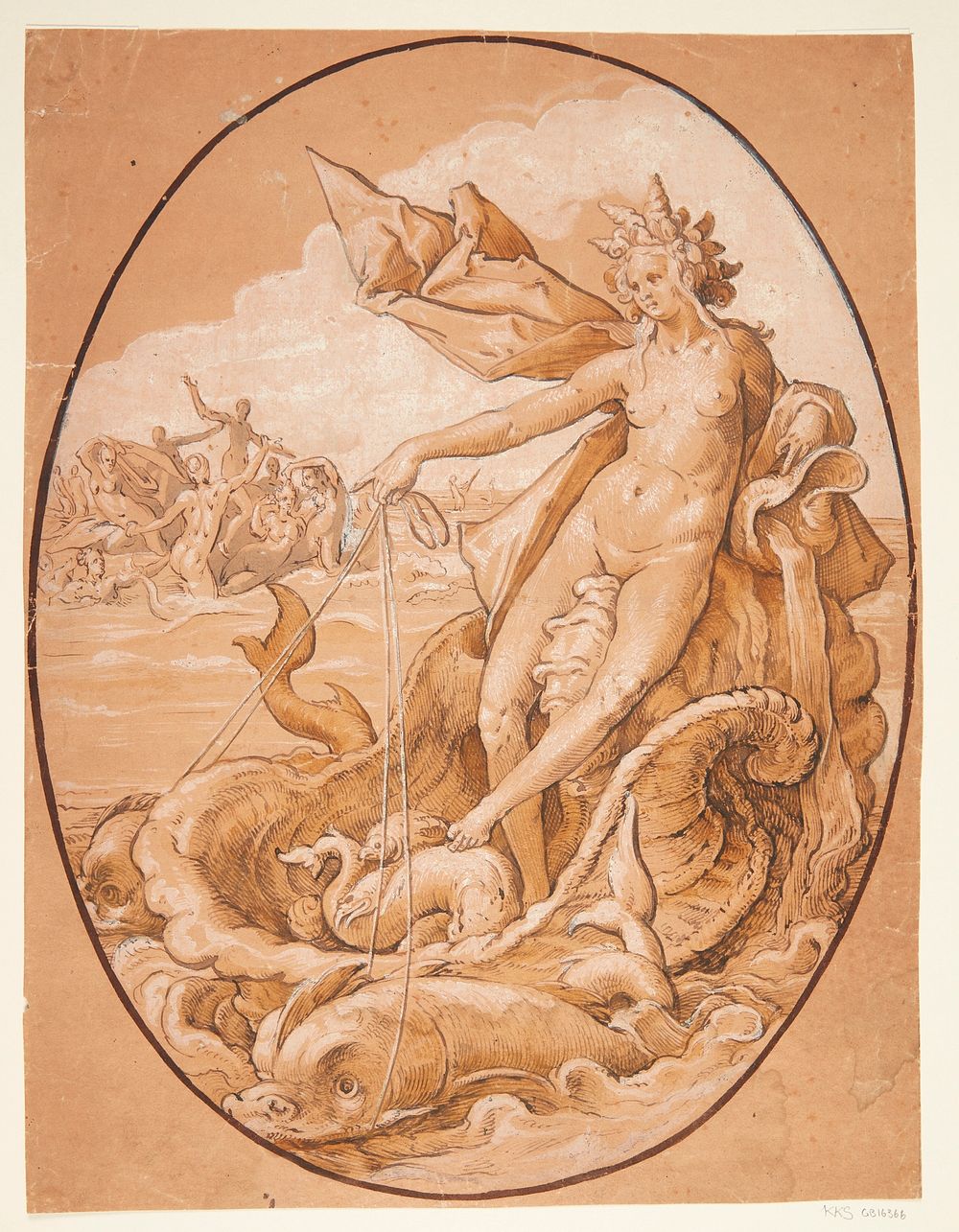 Venus Marina by Hendrick Goltzius