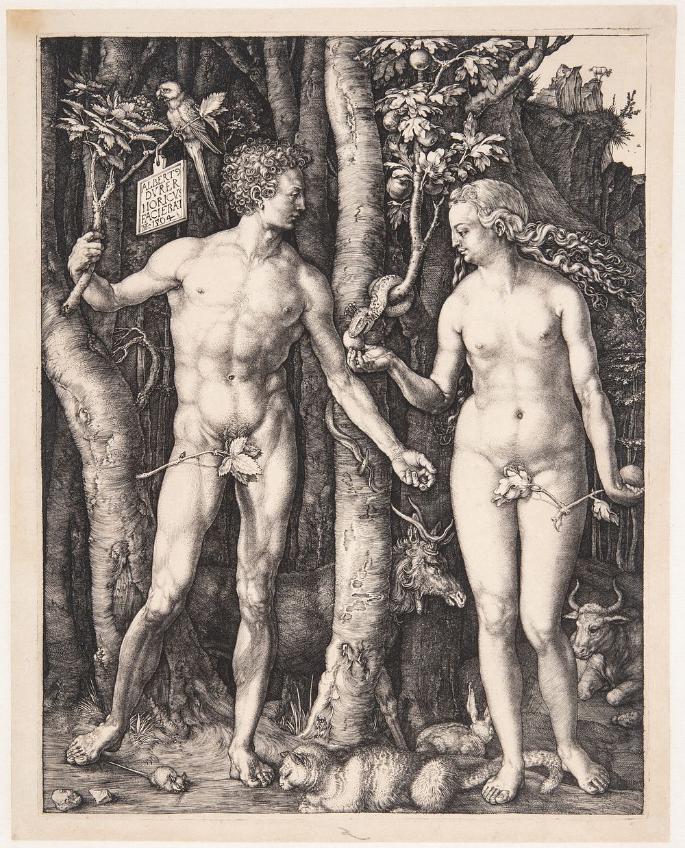 Adam and Eve by Albrecht Dürer