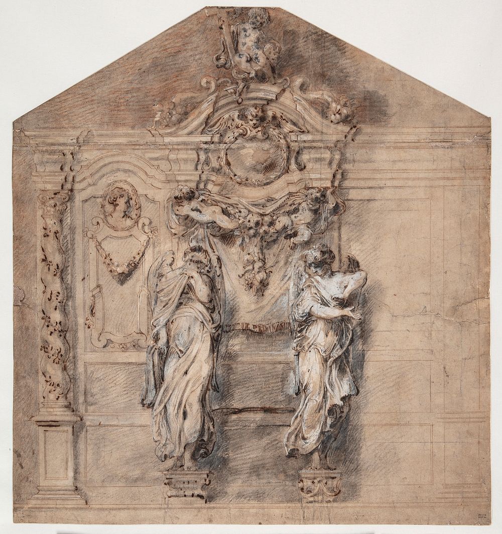 Design for a Confessional by Artus Quellinus II