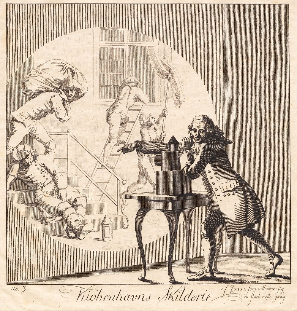"Kiøbenhavns Skilderie", no. 3 by Nicolai Abildgaard