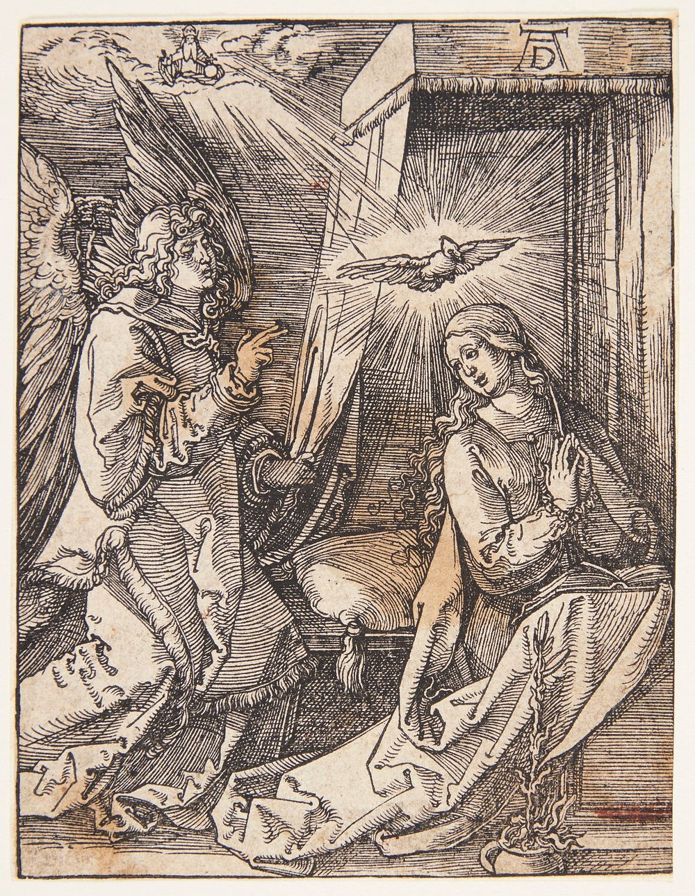 The announcement by Albrecht Dürer