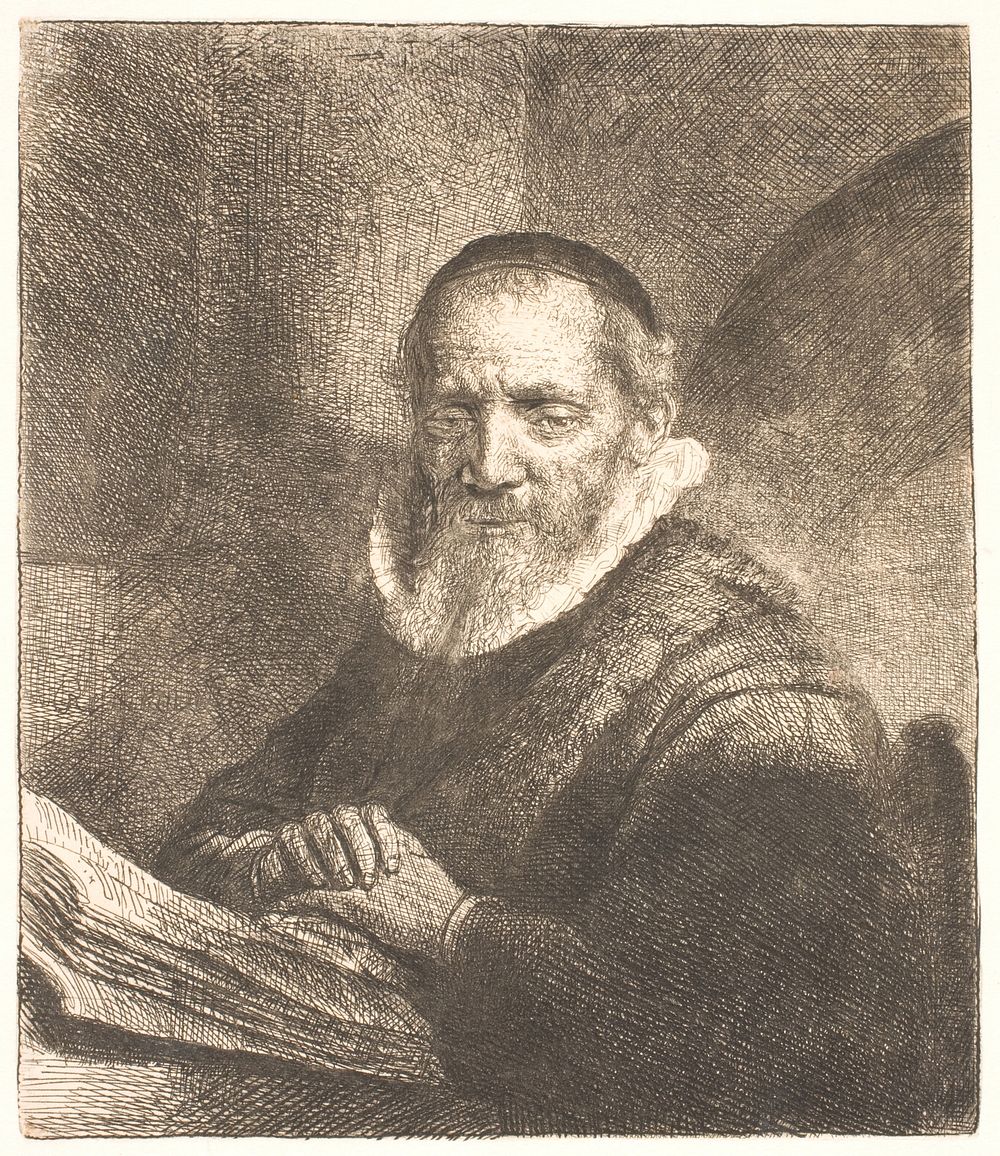 Jan Cornelis Sylvius, priest (?) by Rembrandt van Rijn