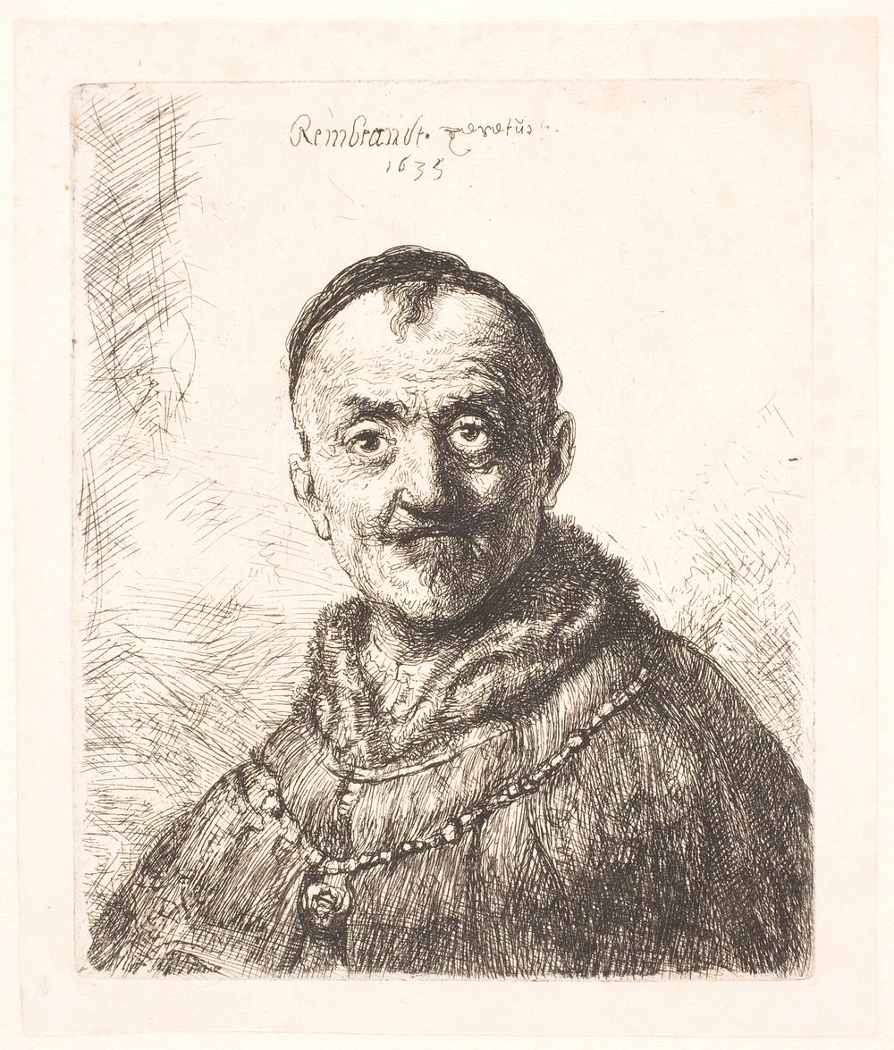 Rembrandt's father? by Rembrandt van Rijn
