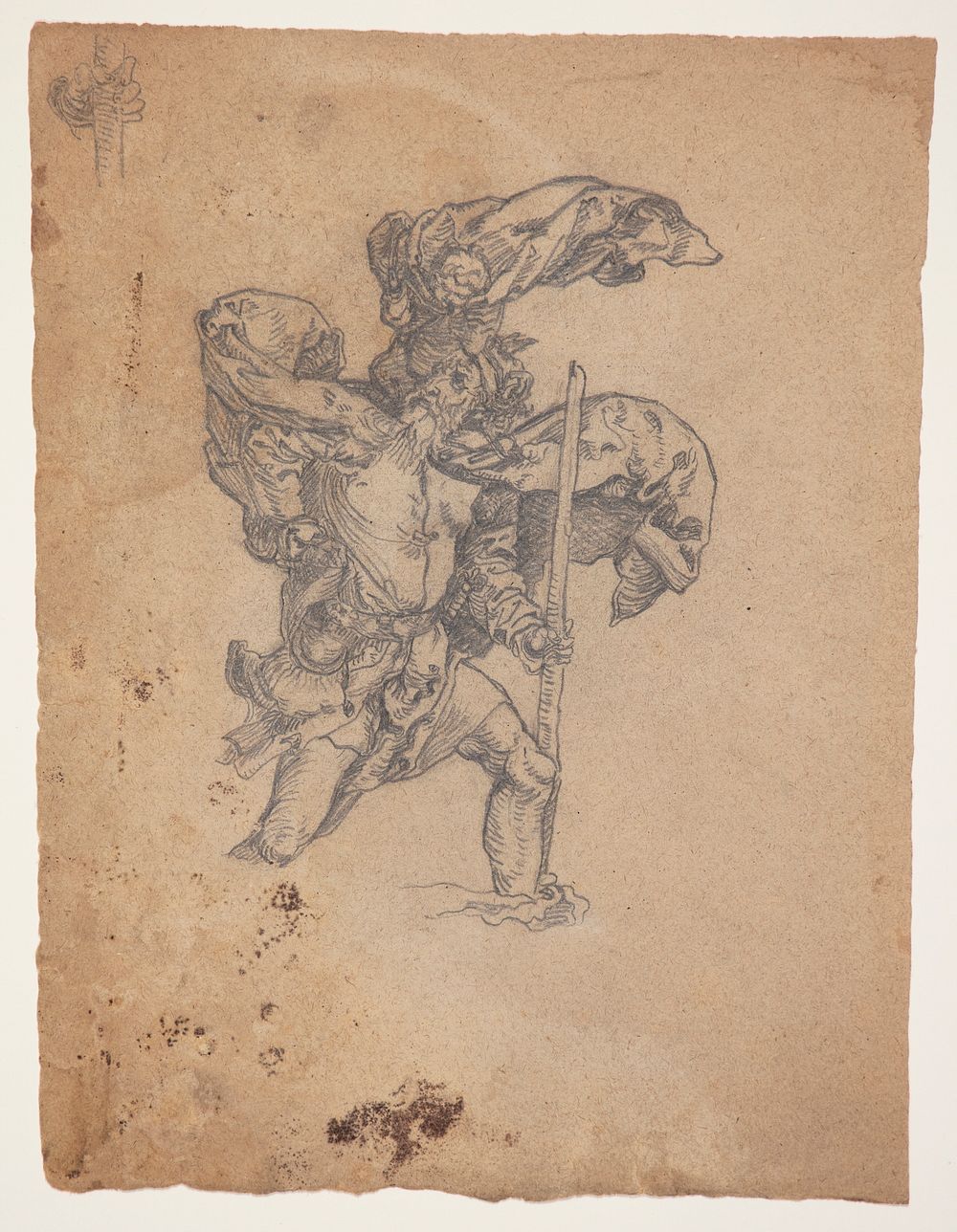 Study after Dürer: Saint Christopher I by Albrecht Dürer