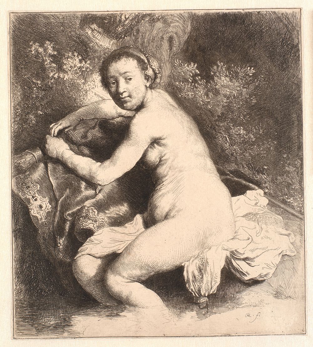 Diana in the bath by Rembrandt van Rijn