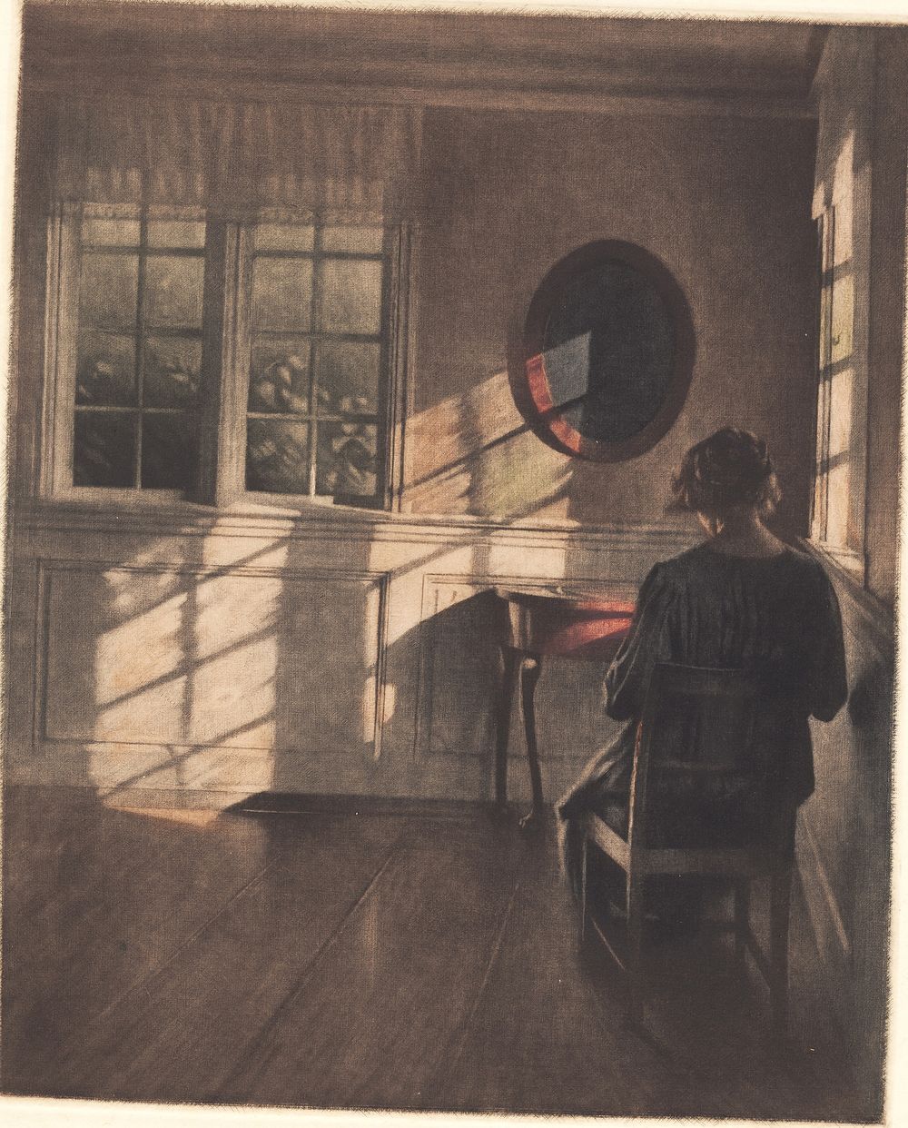 Sunshine by Peter Vilhelm Ilsted