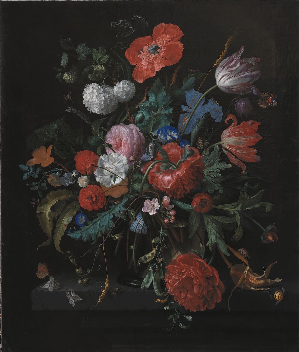 A Bunch of Flowers by Jacob Van Walscapelle