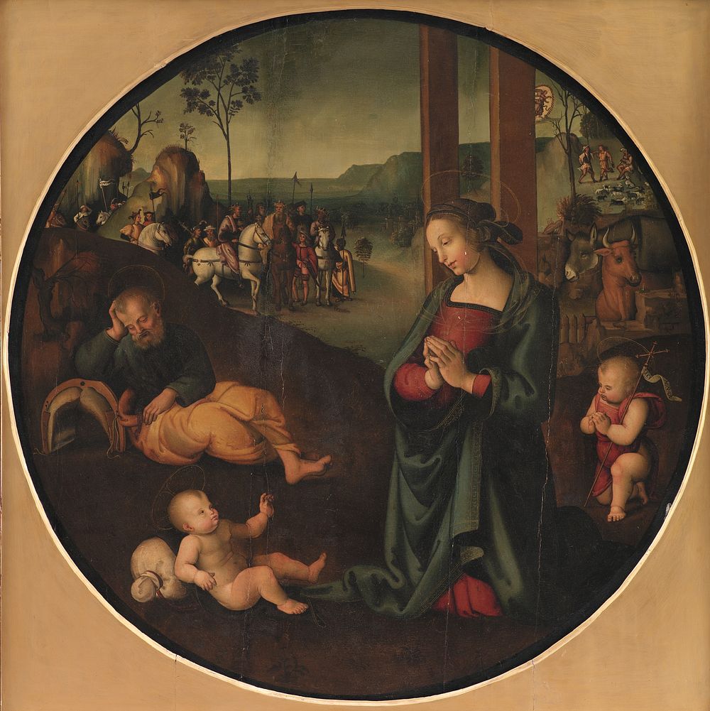 The Holy Family by Pietro Perugino