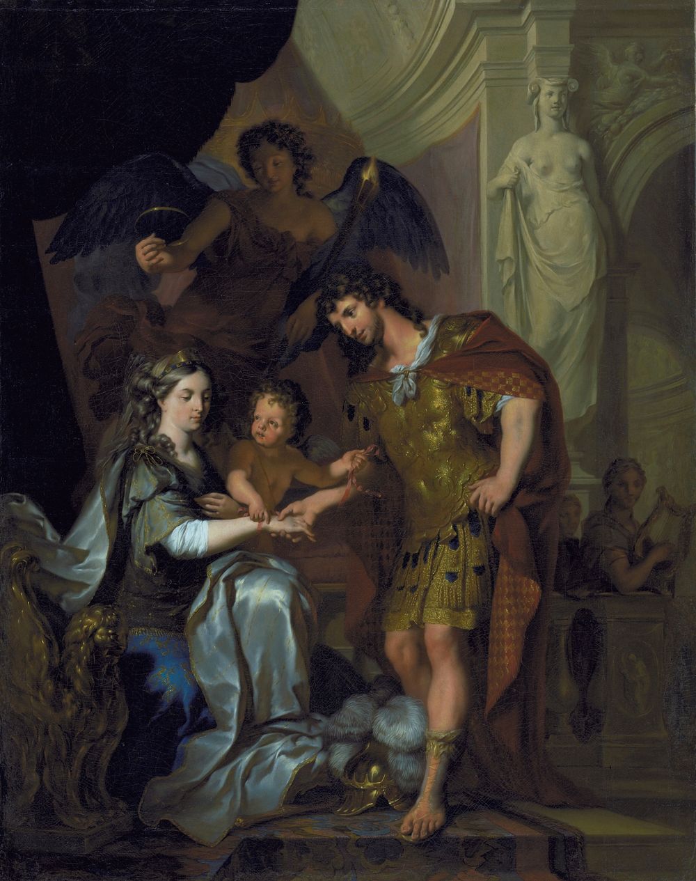 Alexander and Roxane's wedding by Gerard De Lairesse