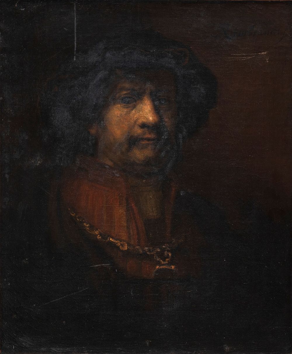 Portrait of Rembrandt by Rembrandts Skole