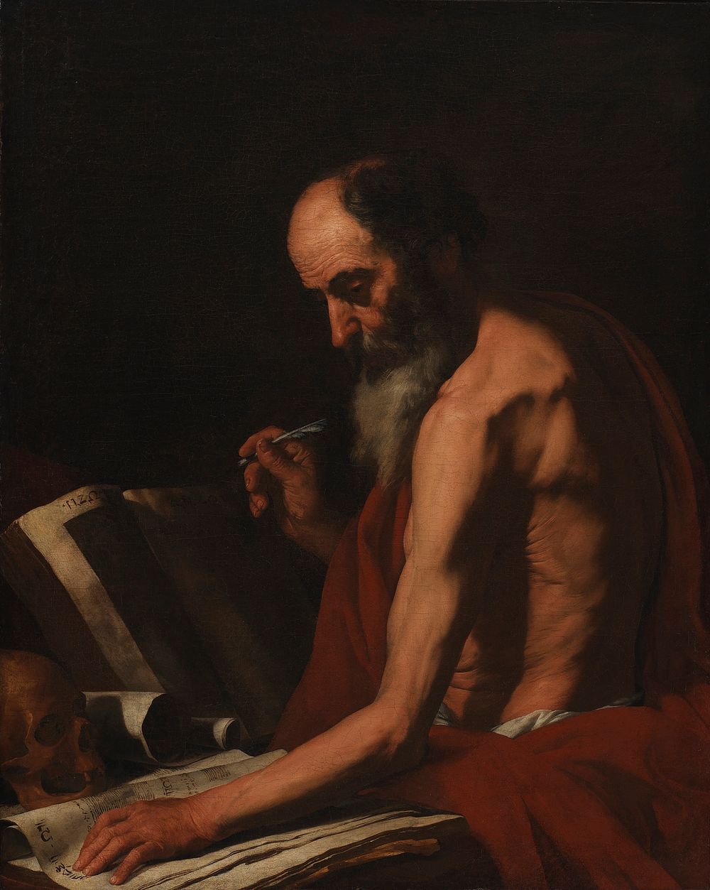 Saint Jerome by Giuseppe Ribera