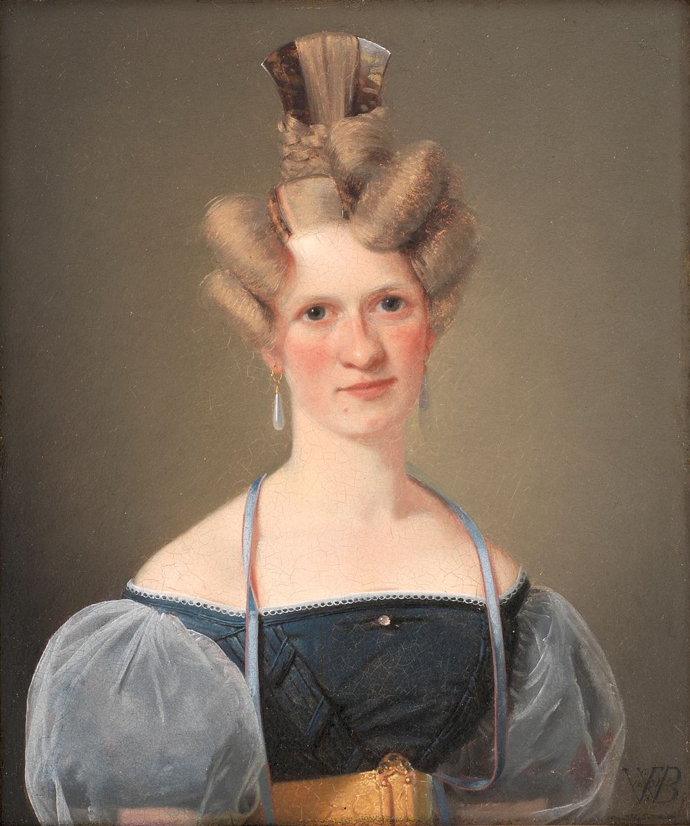 Marie Raffenberg, the Artist's Trust by Wilhelm Ferdinand Bendz