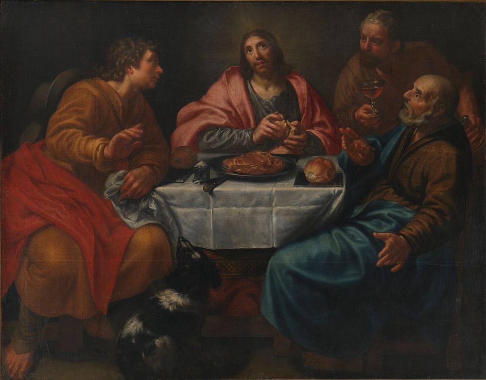 Christ in Emmaus by Antonio Circignano