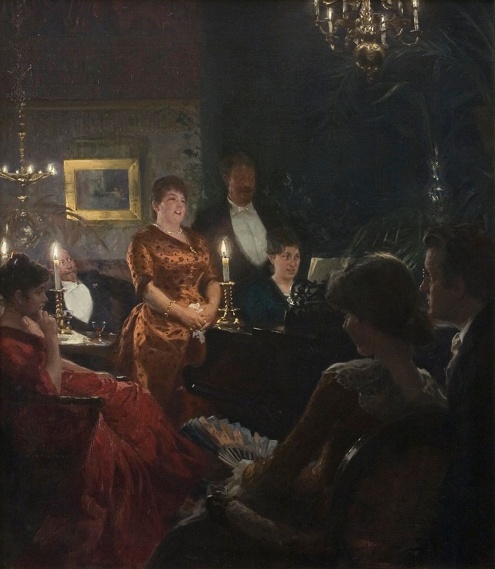 A duet by P.S. Krøyer