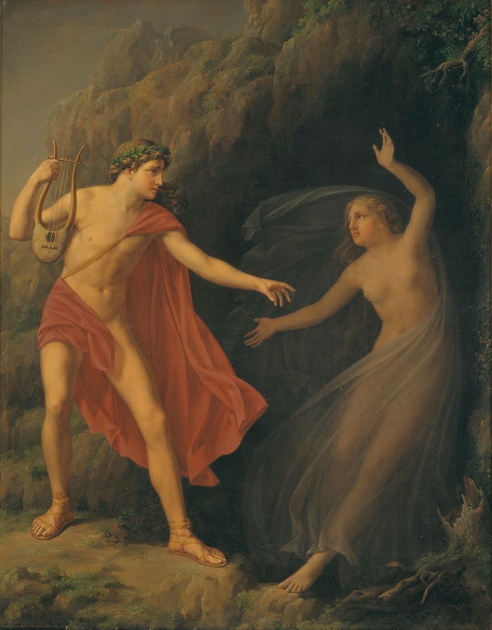 Orpheus and Eurydice by Carl Goos