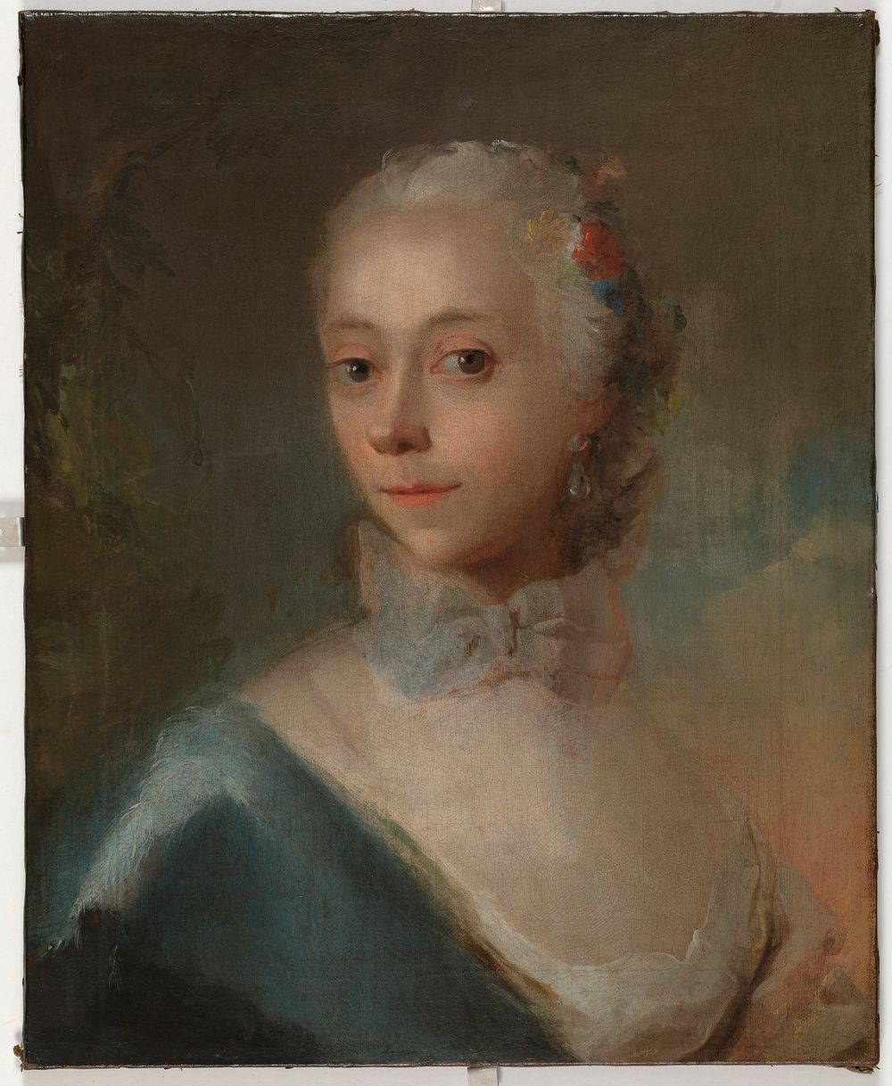 Lady's portrait by C. G. Pilo