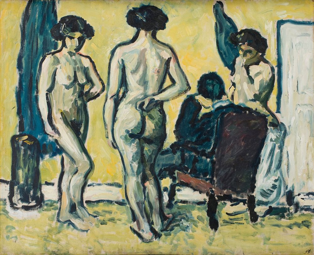 The Judgment of Paris by Harald Giersing