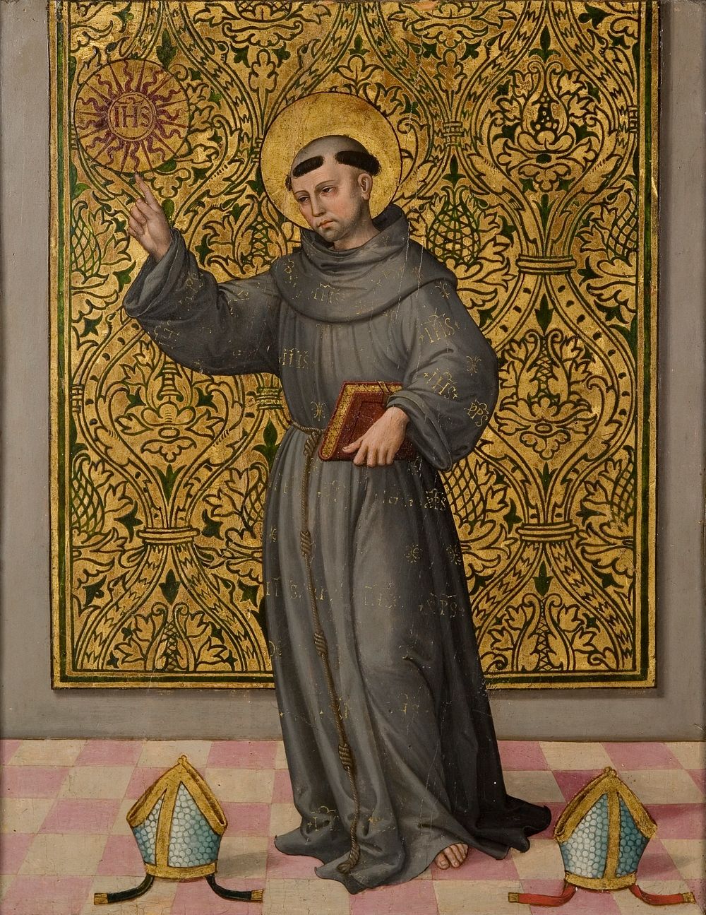 Saint Bernardino of Siena by Miguel Esteve