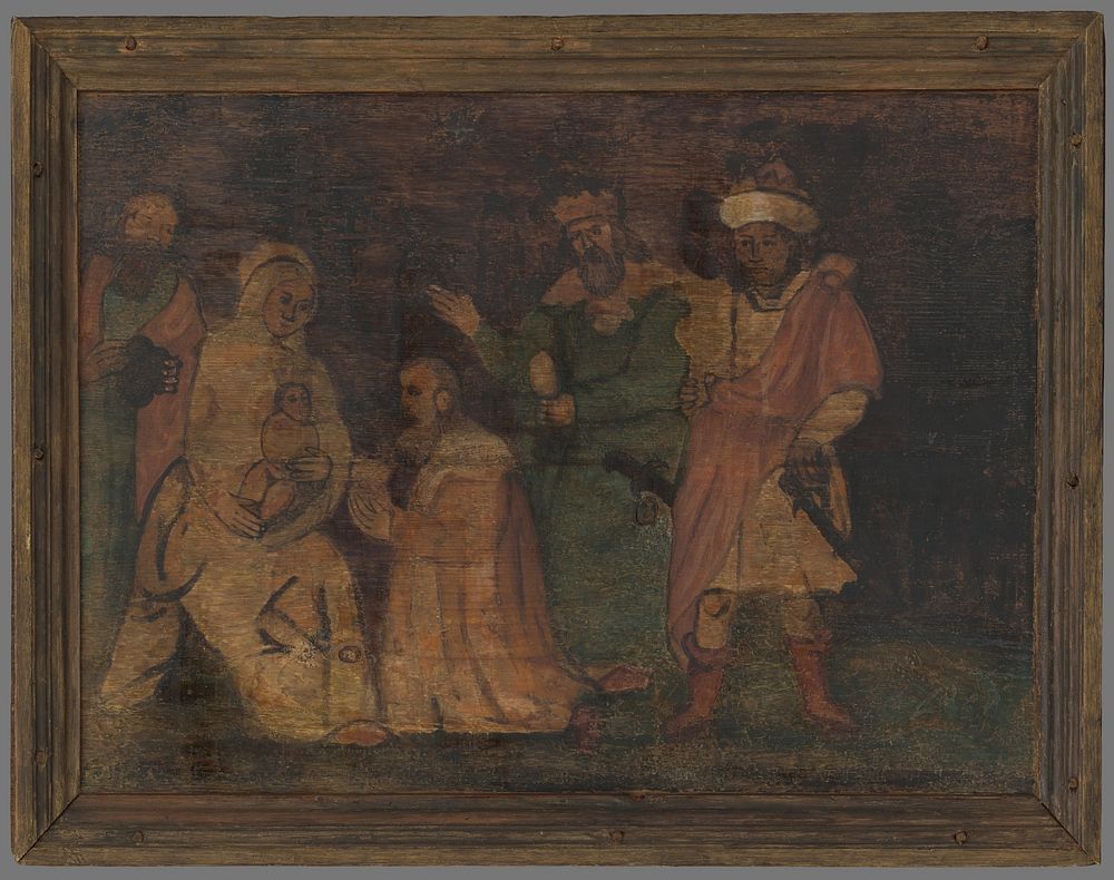 Adoration of the three kings