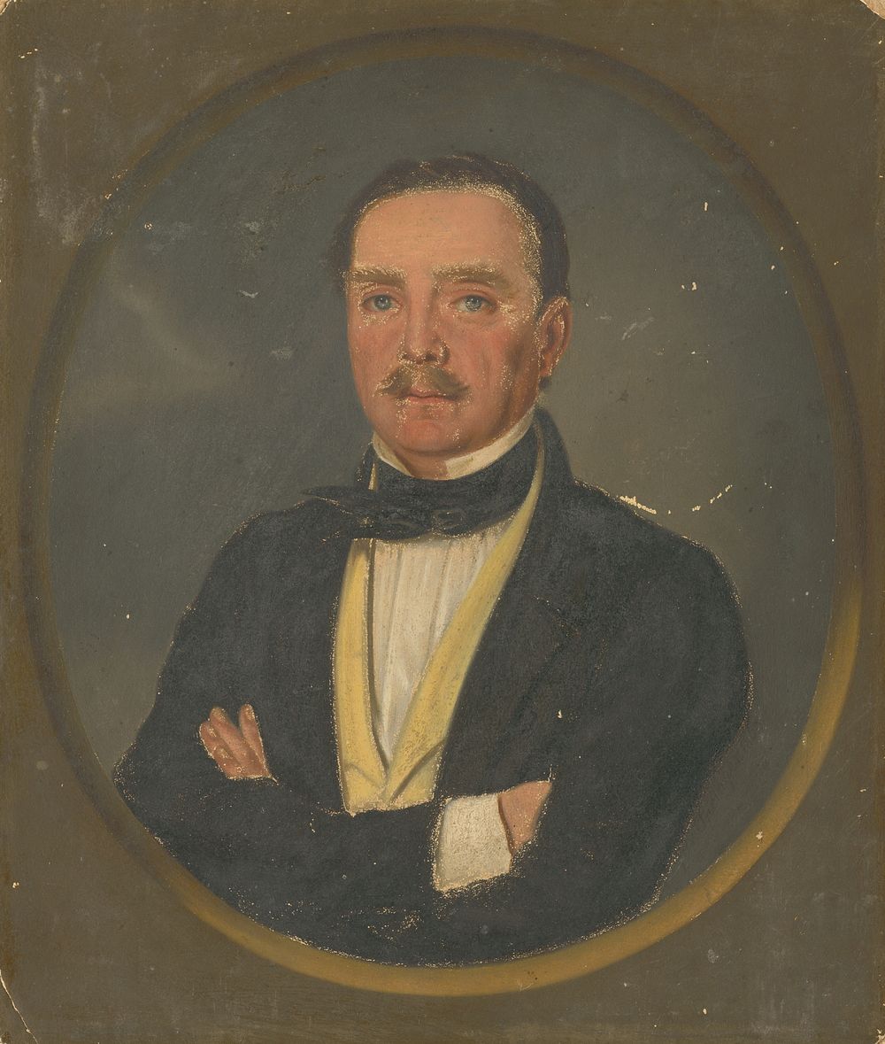 Portrait of a man from 1863