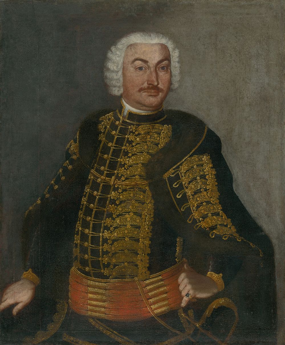 Portrait of baron ján révay from trebostov;