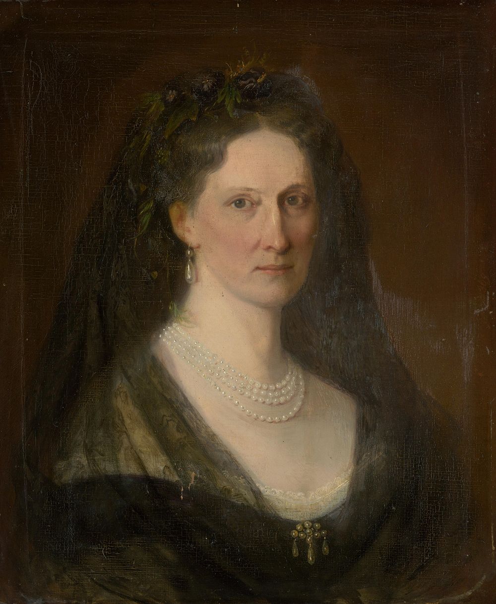 Portrait of baroness hedvig mednyánszka