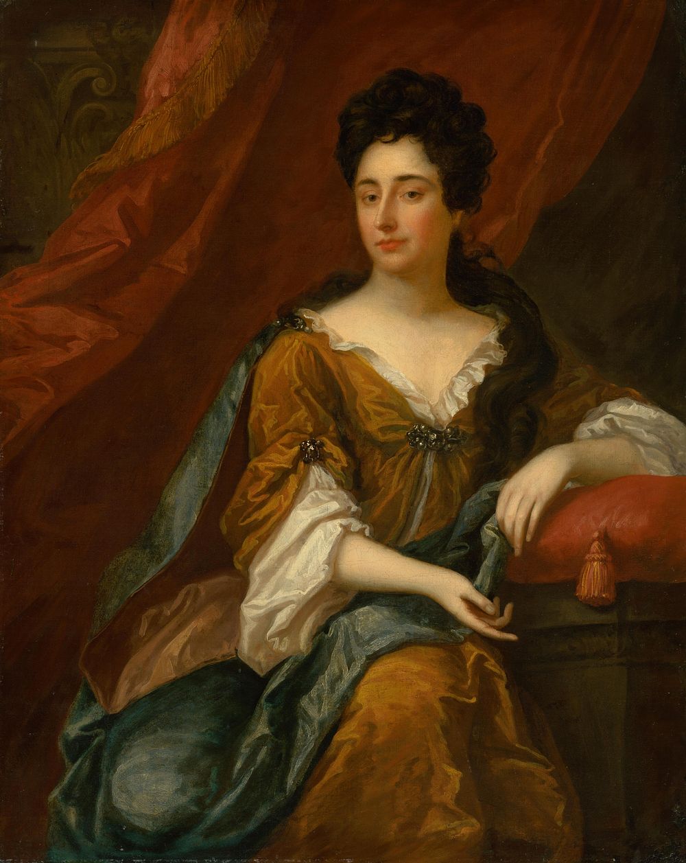 Portrait of a seated lady