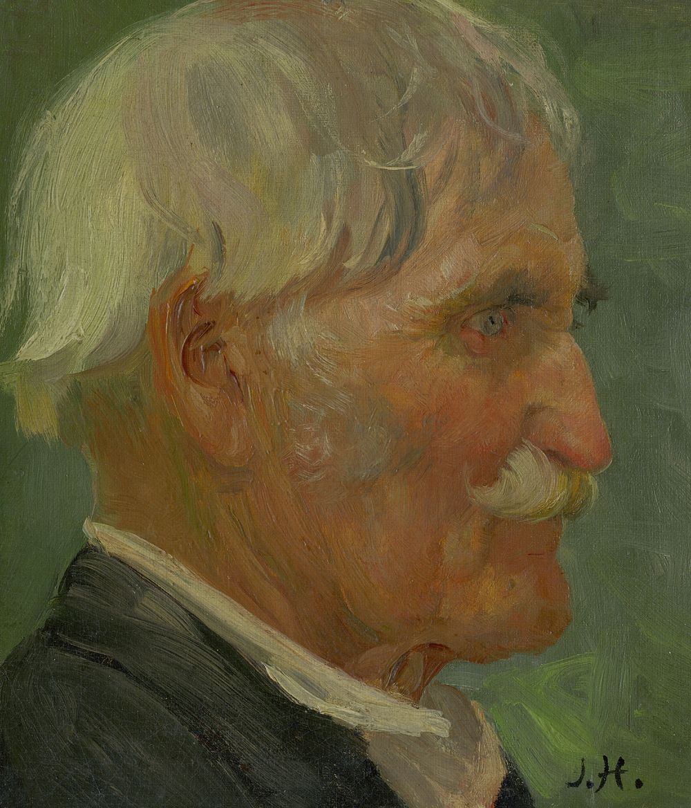 Head of an old man