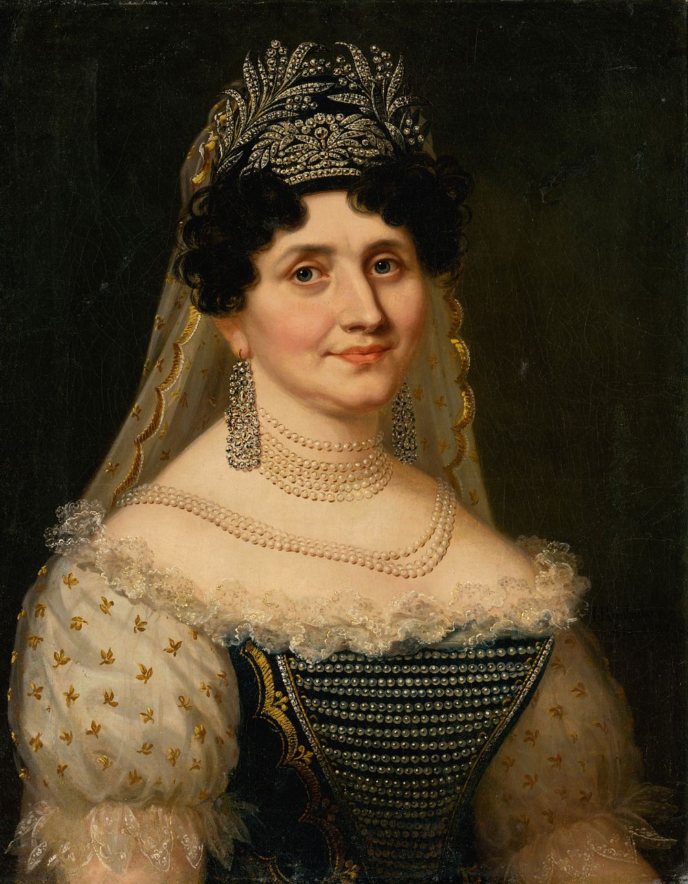 Portrait of countess barkóczy